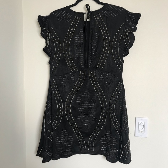 NWT Free People Shine Like The Stars Beaded Dress - Picture 6 of 8